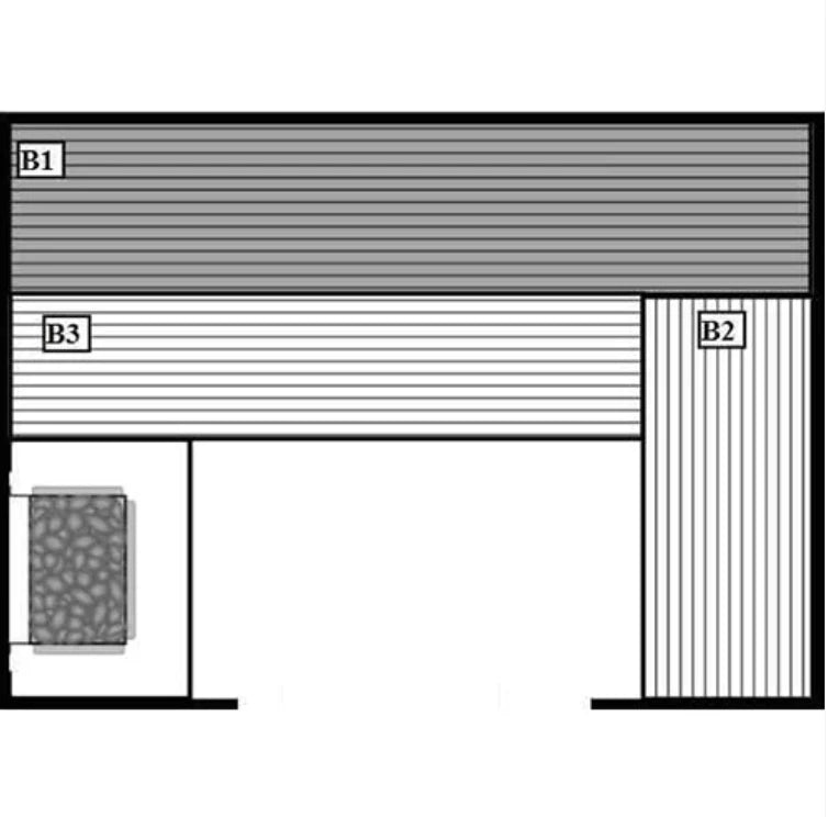 Scandia Electric DIY PreCut Sauna Room Kit PRECUT-DIY-4X7-ULTRA-Scandia-InHouse Wellness