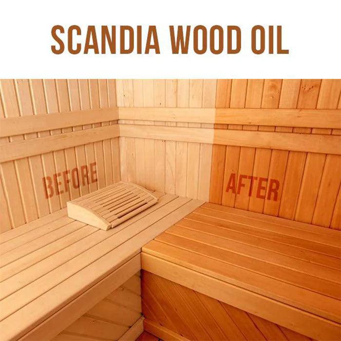 Scandia Sauna Wood Oil - 100% Natural Ingredient-Scandia Manufacturing-InHouse Wellness