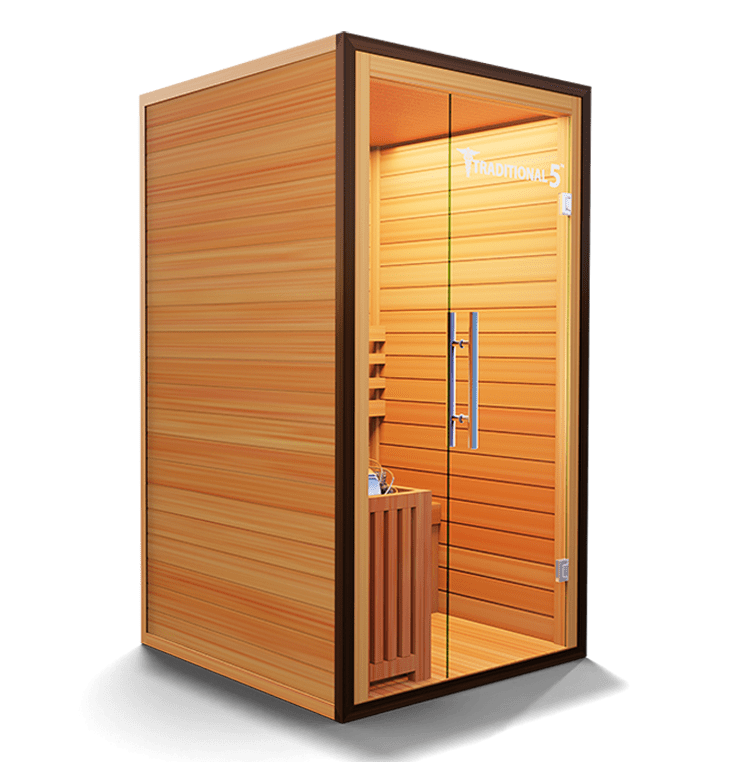 Traditional 5™ 2-Person Sauna - Steam Heat with 3D Therapy™-Medical Saunas-InHouse Wellness